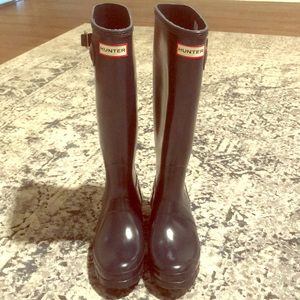Hunter rain boots